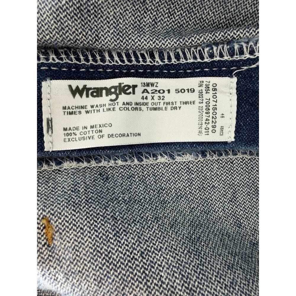 Wrangler Jeans Cowboy Cut Original Fit Men 44x32 Western Light Blue - Picture 6 of 6